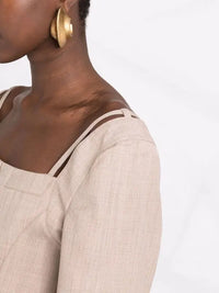 120€ / 0 sold //1 QTY / ST0%   Robe Maniu en laine - Beige
