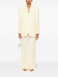 220€ / 1 sold //2 QTY / ST50%   Blazer structuré boutonné - Pale Yellow