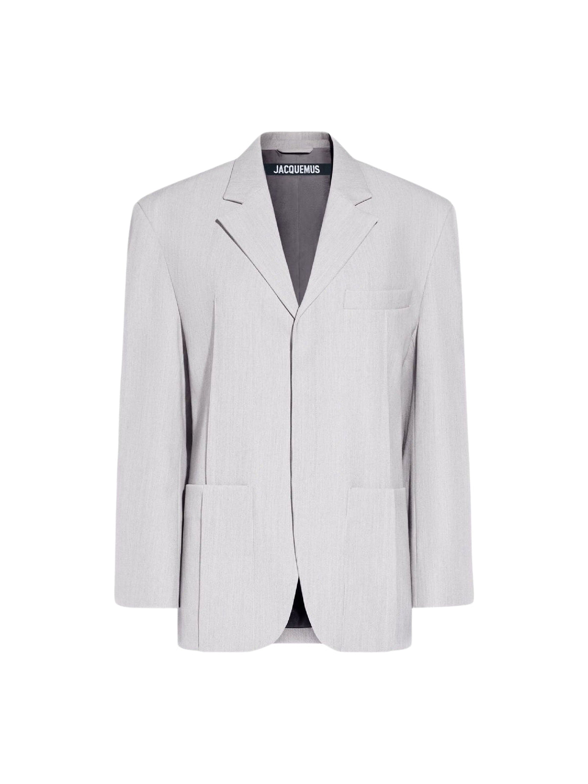 220€ / 10 sold //20 QTY / ST50%   Blazer structuré boutonné - Light Grey