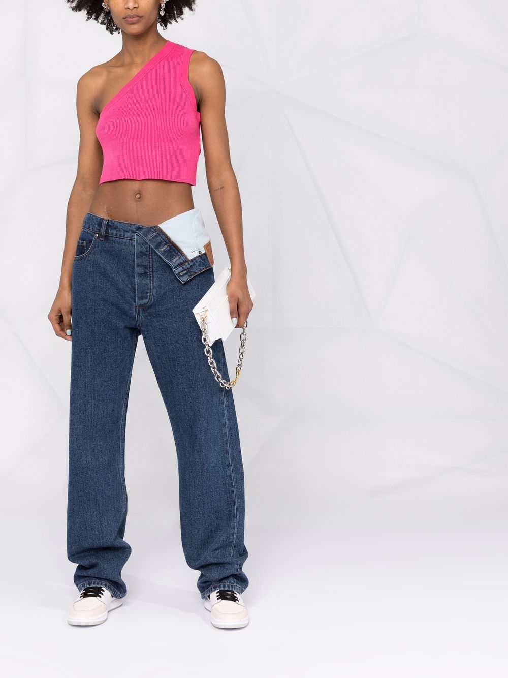 55€ / 0 sold //4 QTY / ST0%   Débardeur asymétrique Ascu en lin - Purple