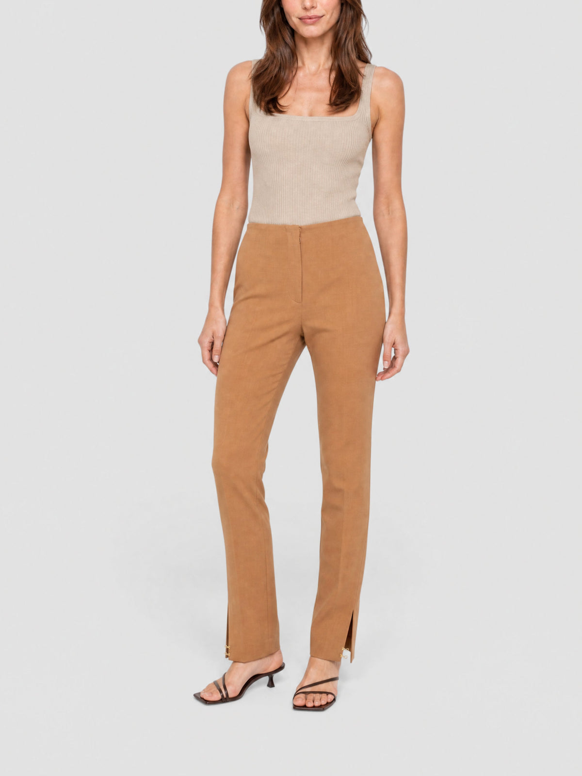 Pantalon Obiou ajusté - Camel