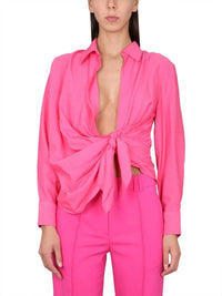 Chemise Bahia drapée - Pink