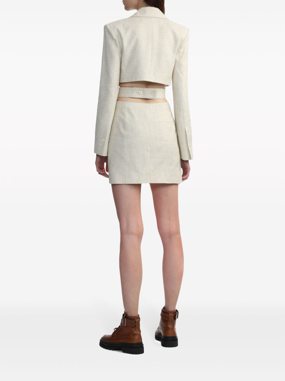 120€ / 1 sold //1 QTY / ST100%   Robe Bari en lin - Off White