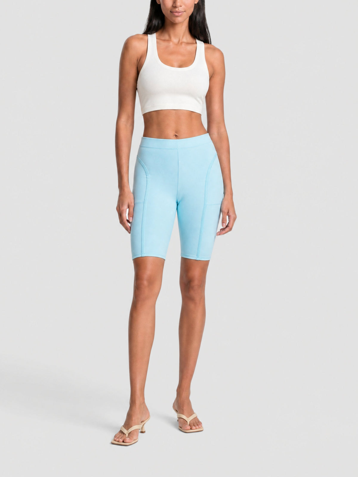 60€ / 0 sold //10 QTY / ST0%   Short cycliste Tuba - Turquoise