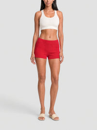 60€ / 1 sold //9 QTY / ST11%   Short Basgia en maille - Red