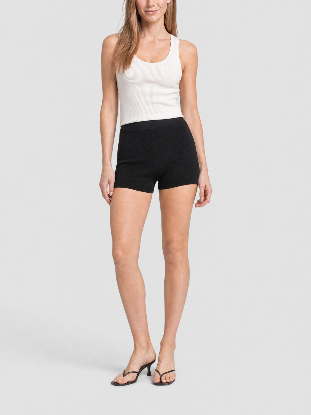 60€ / 0 sold //1 QTY / ST0%   Short Basgia en maille - Black