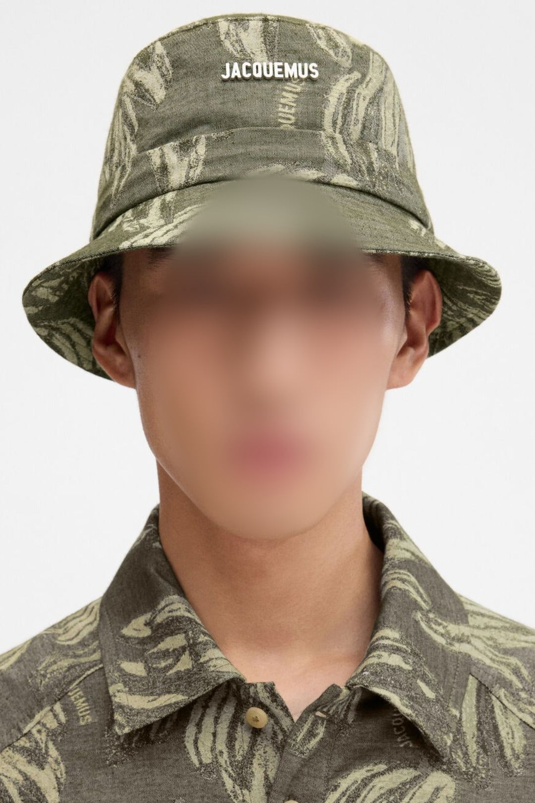 Bob Gadjo noué avec logo - Banane Khaki