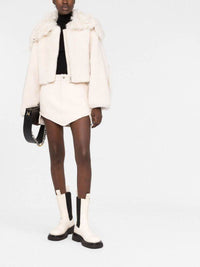 750€ / 6 sold //16 QTY / ST38%   Veste Piloni en cuir - Off White
