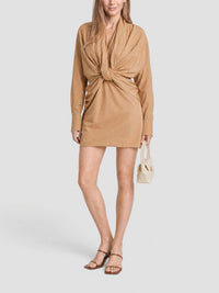 120€ / 0 sold //1 QTY / ST0%   Robe courte Agui - Beige