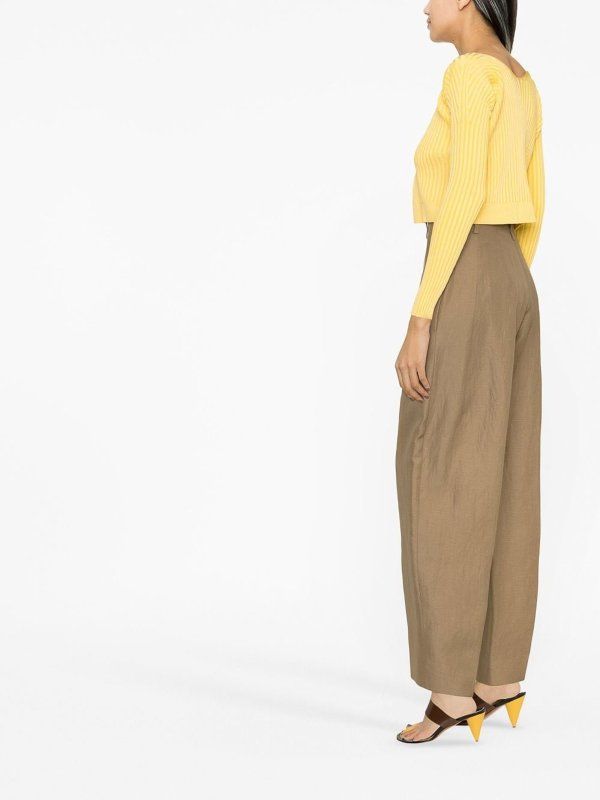 90€ / 0 sold //12 QTY / ST0%   Cardigan Pralu à manches longues en maille - Light Yellow