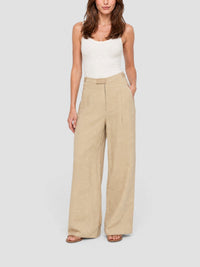 Pantalon Santon en lin - Beige