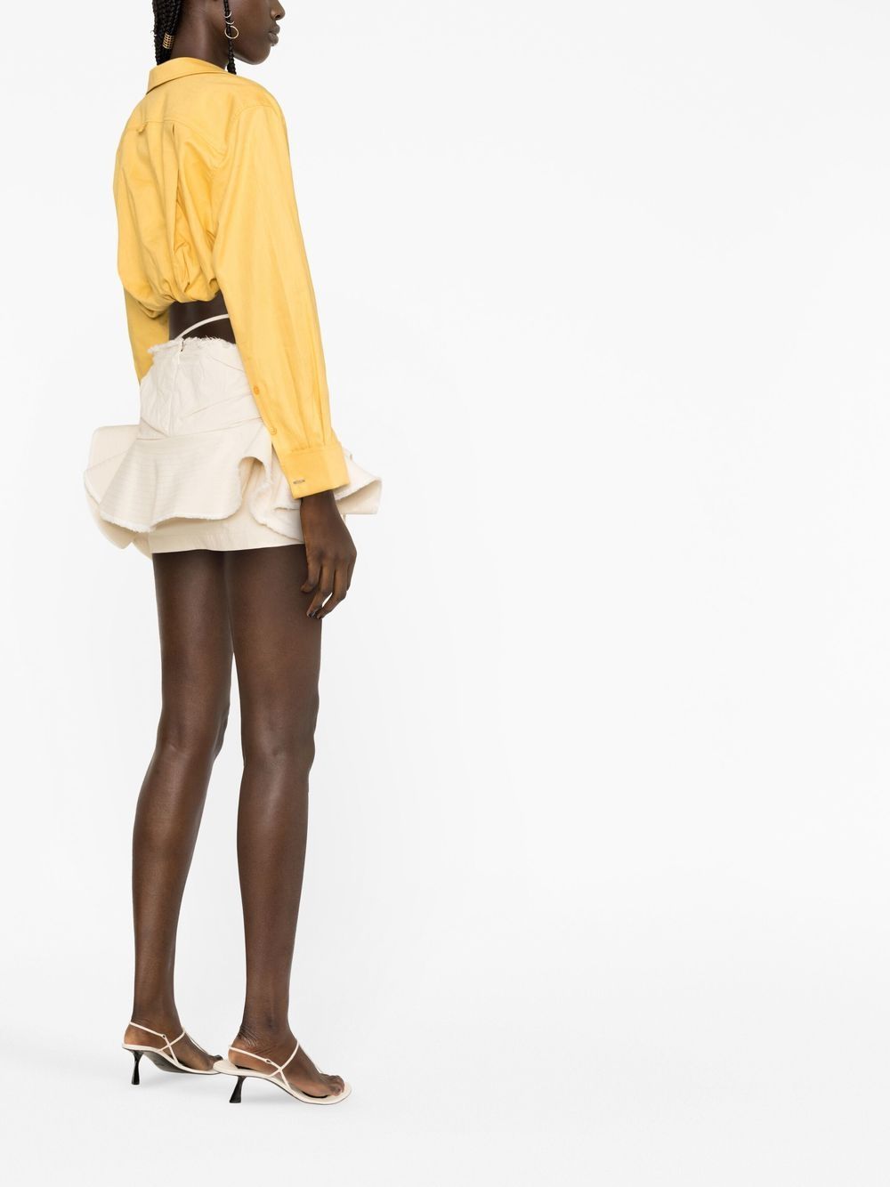 90€ / 0 sold //1 QTY / ST0%   Chemise boléro Machou - Yellow