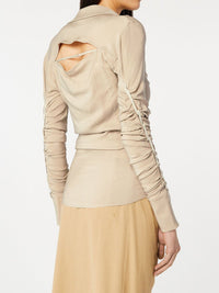 90€ / 0 sold //1 QTY / ST0%   Chemise Soffio fendue - Beige