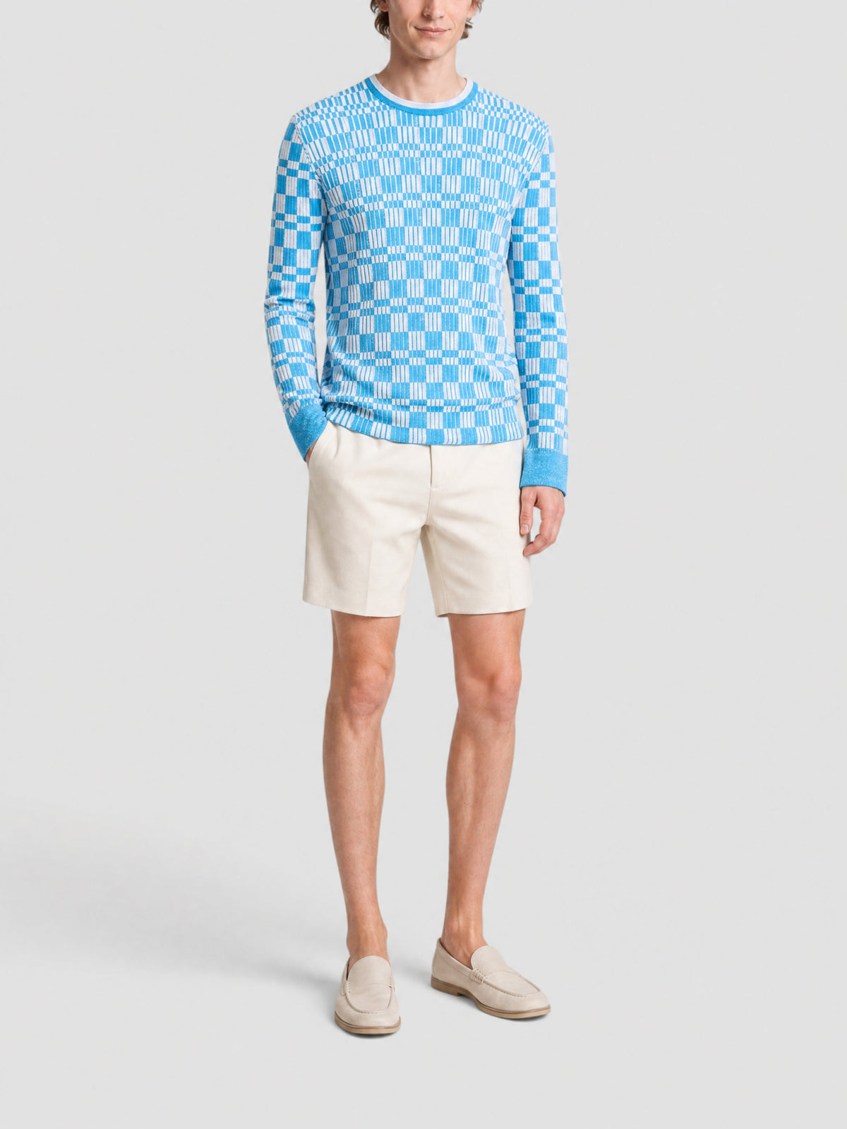 90€ / 0 sold //1 QTY / ST0%   Pull Gelati en maille - Multi Blue