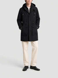 420€ / 1 sold //1 QTY / ST100%   Parka Cozi à capuche - Black