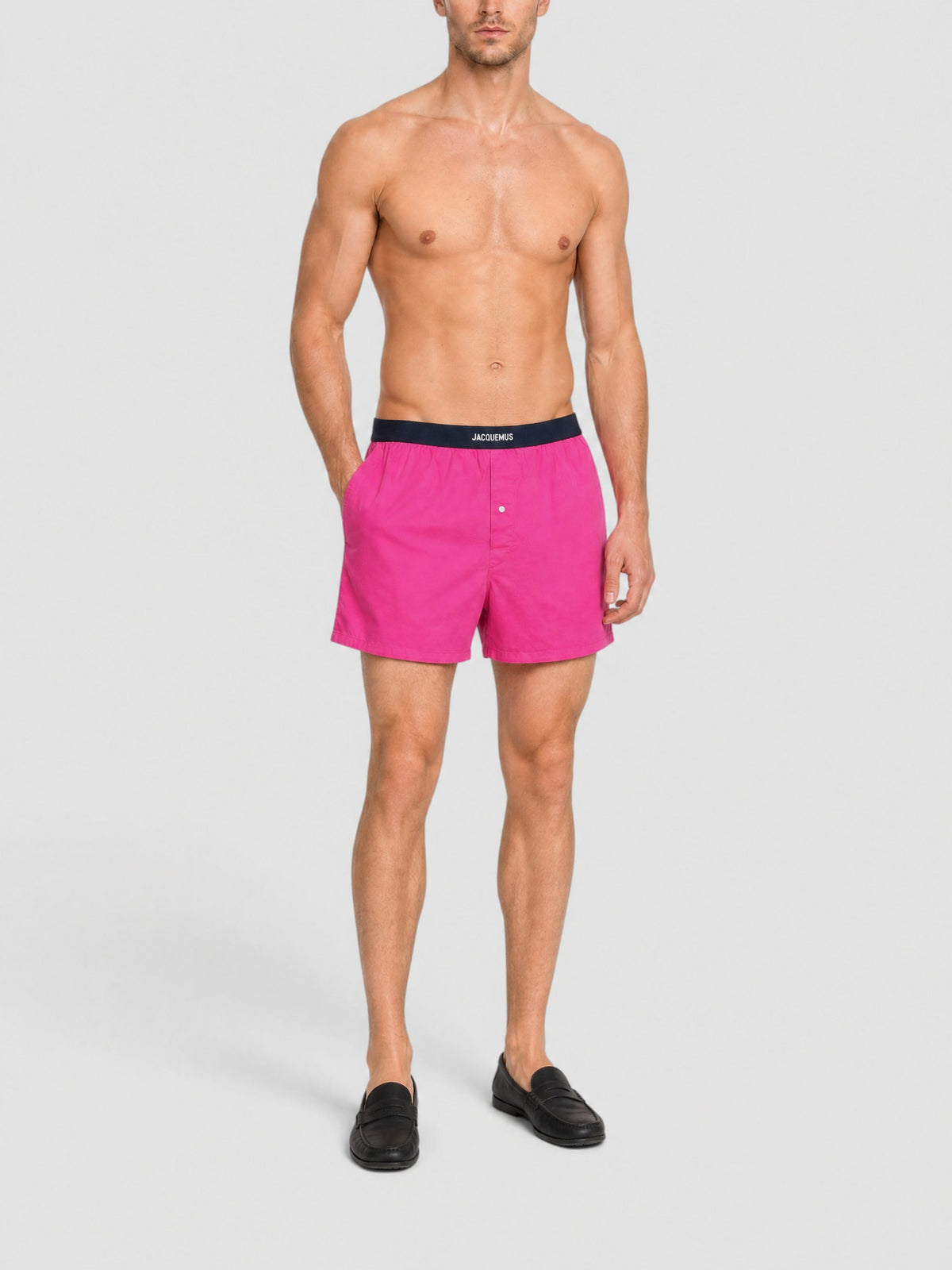 30€ / 6 sold //46 QTY / ST13%   Caleçon Albu avec logo - Pink