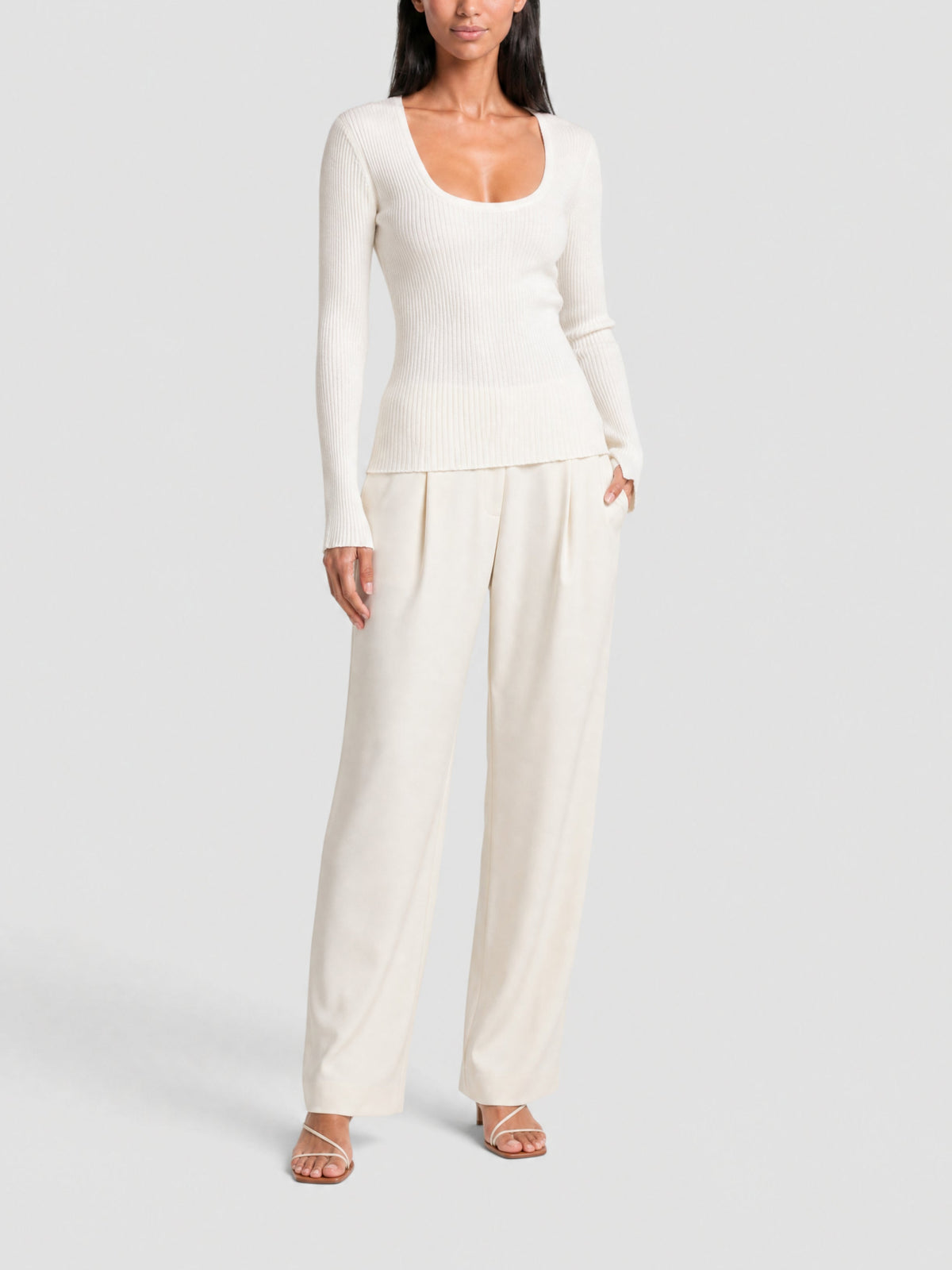 90€ / 0 sold //5 QTY / ST0%   Pull Dao en laine - Off White