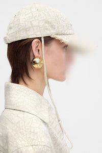 Casquette Artichaut - Croco Beige