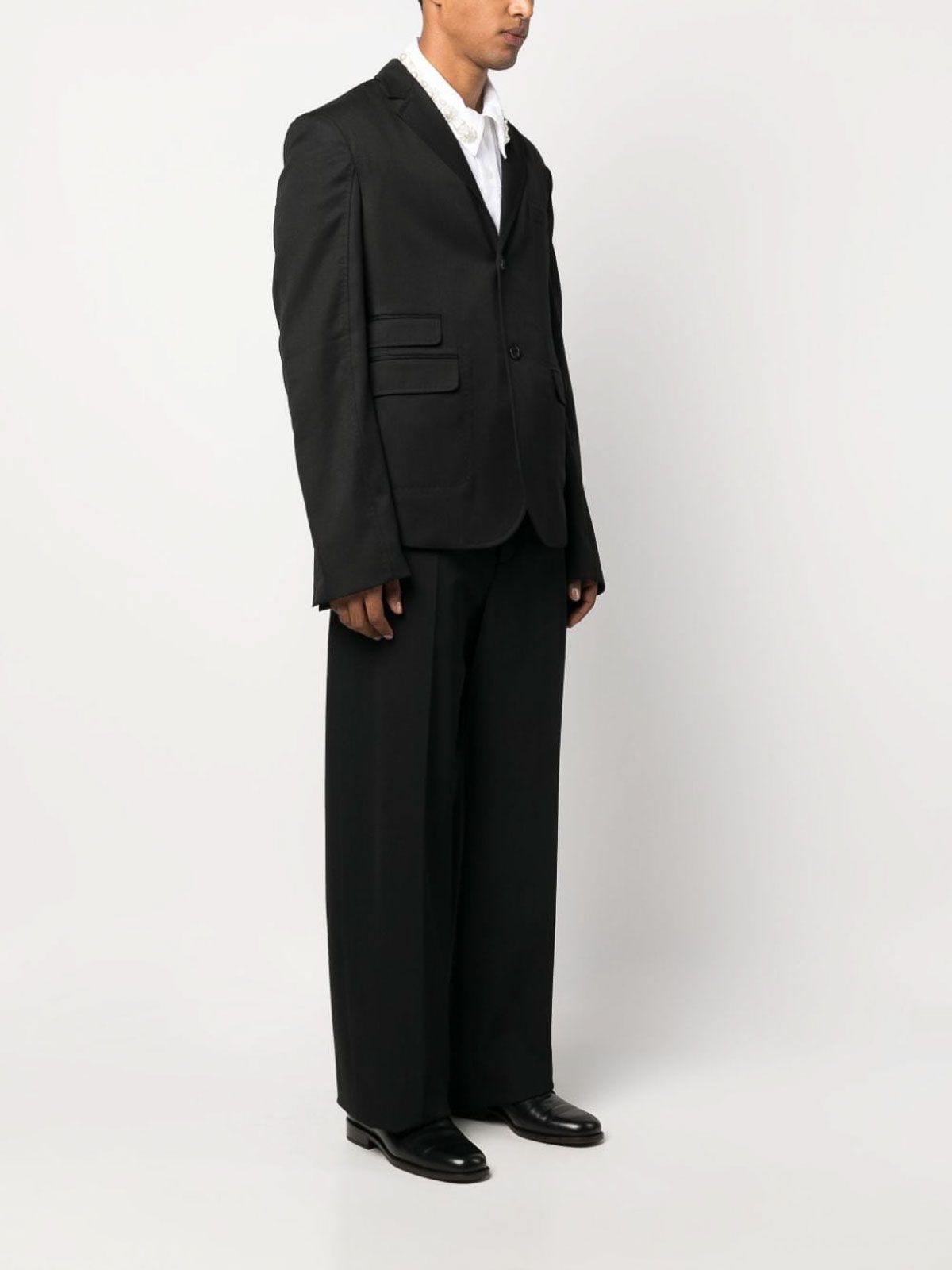 220€ / 2 sold //2 QTY / ST100%   Blazer Piccinni en laine - Black