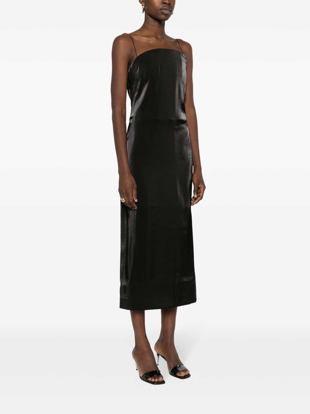 120€ / 3 sold //20 QTY / ST15%   Robe Carino à bretelles fines - Black