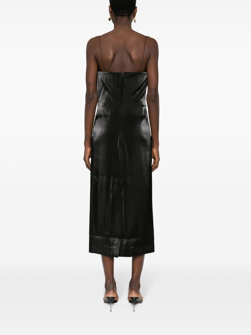 120€ / 3 sold //20 QTY / ST15%   Robe Carino à bretelles fines - Black