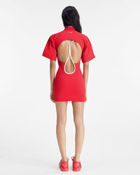 50€ / 8 sold //10 QTY / ST80%   Robe Nike x Jacquemus - Dark Red