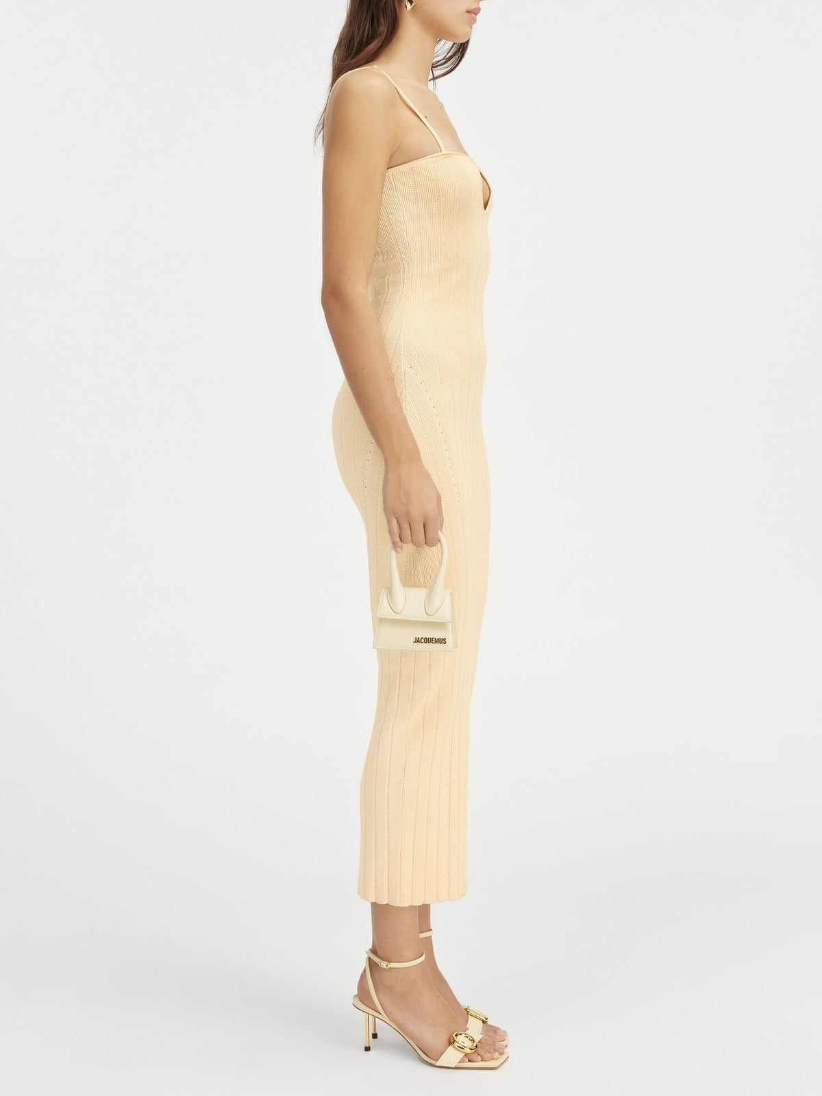 Robe Sierra en maille - Light Ivory
