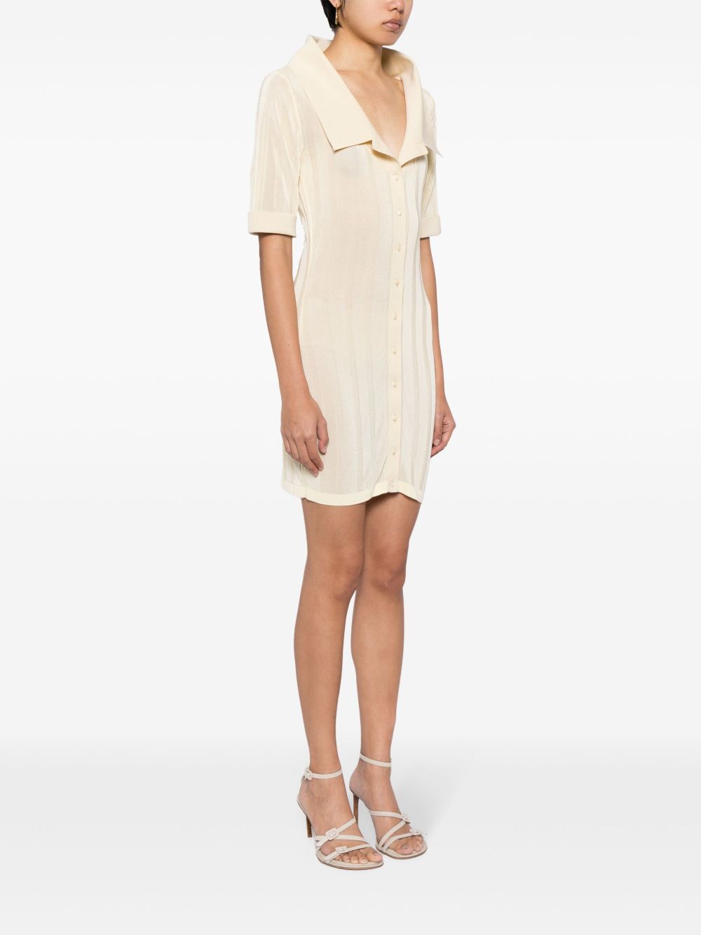 Robe courte Manta - Light Yellow