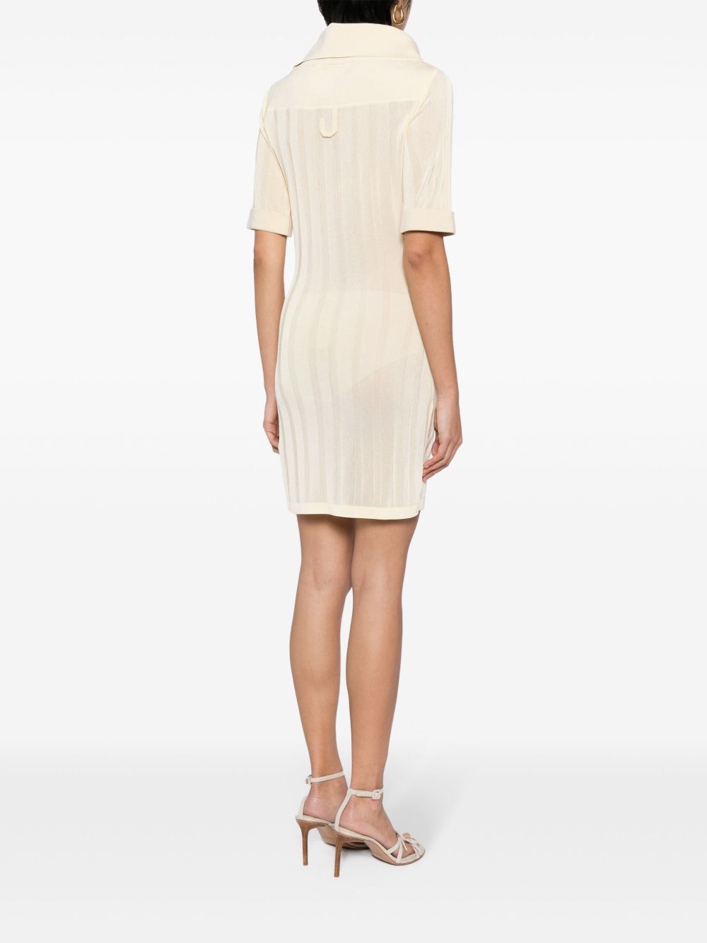 Robe courte Manta - Light Yellow