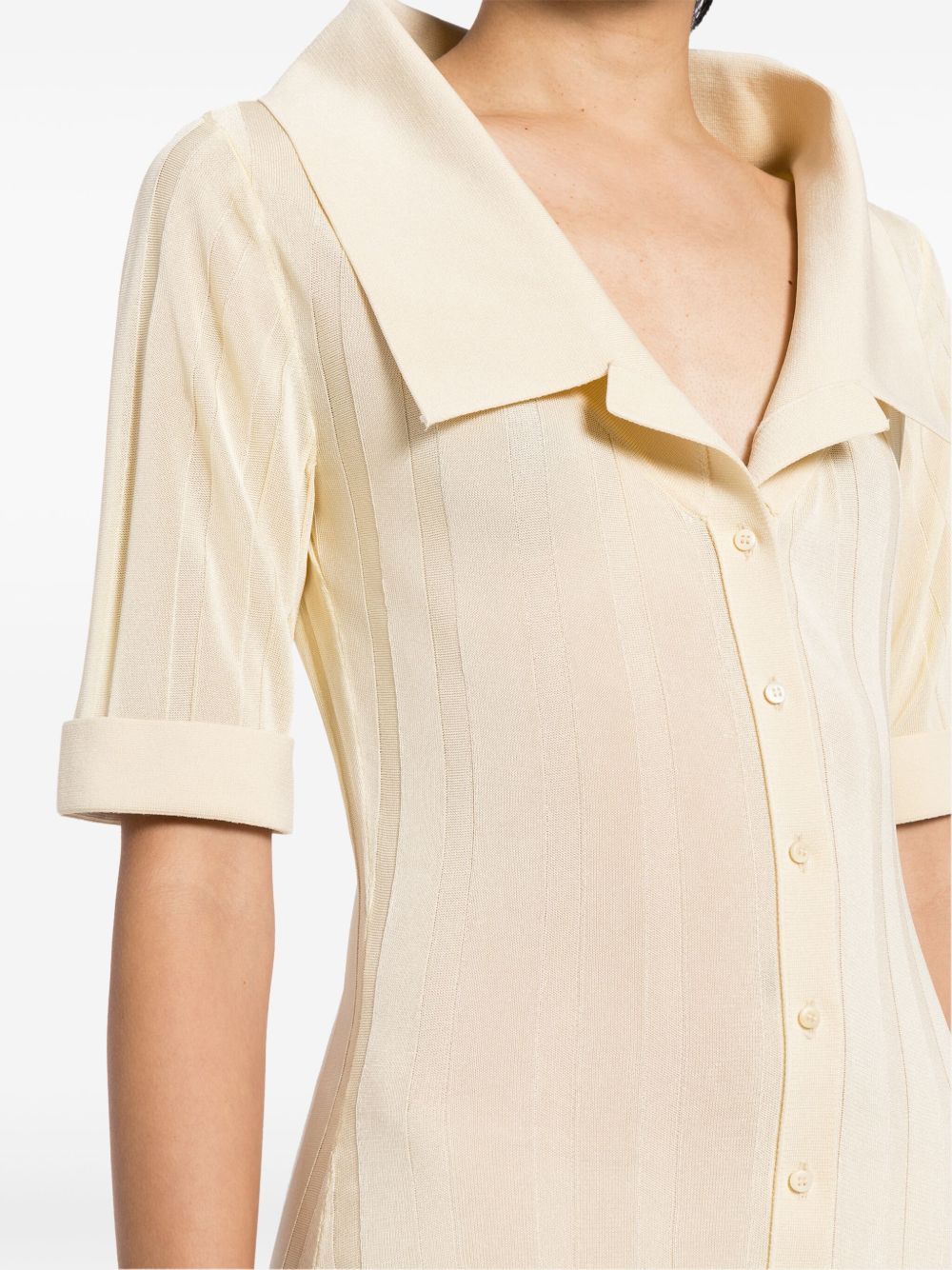 Robe courte Manta - Light Yellow