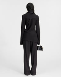 Chemise Pablo asymétrique - Black
