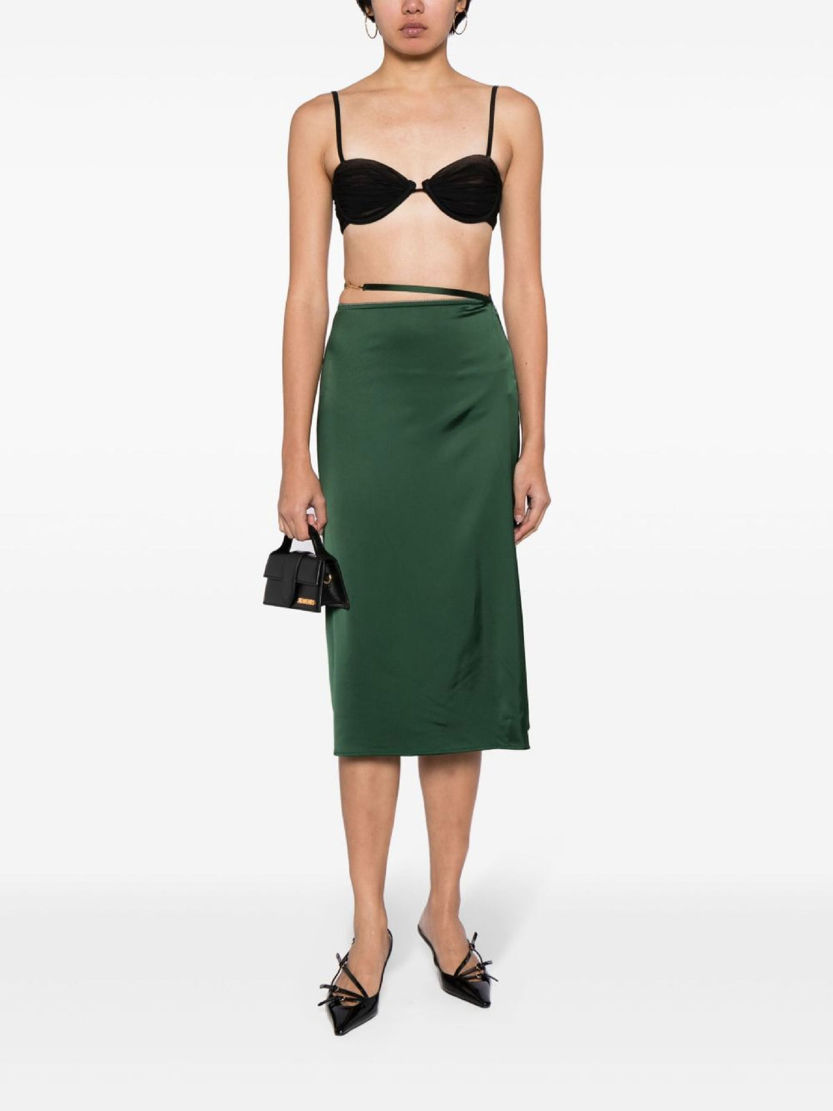 Jupe Notte avec logo - Dark Green