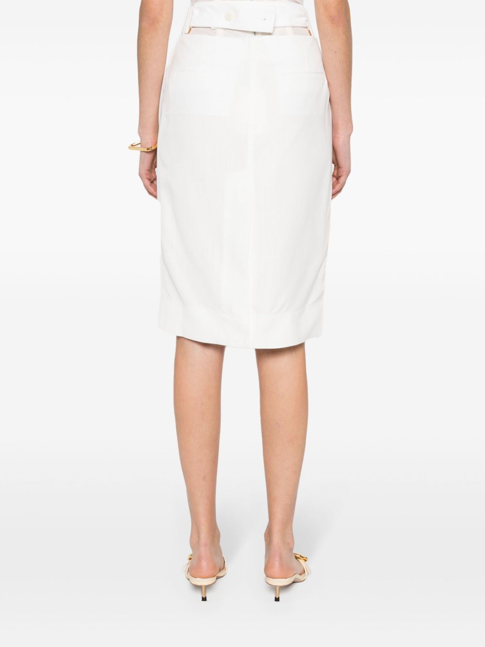 Jupe crayon Bari - White