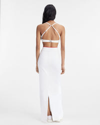 50€ / 5 sold //23 QTY / ST22%   Jupe longue Nike x Jacquemus - White