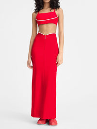Jupe longue Nike x Jacquemus - Dark Red