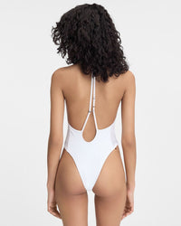 Maillot une pièce Nike x Jacquemus - White