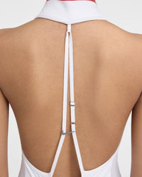 Maillot une pièce Nike x Jacquemus - White
