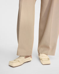 Mocassins en cuir - Pale Yellow