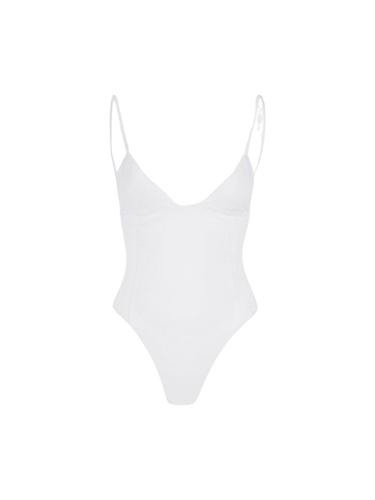 Body Spallina à bretelles - White