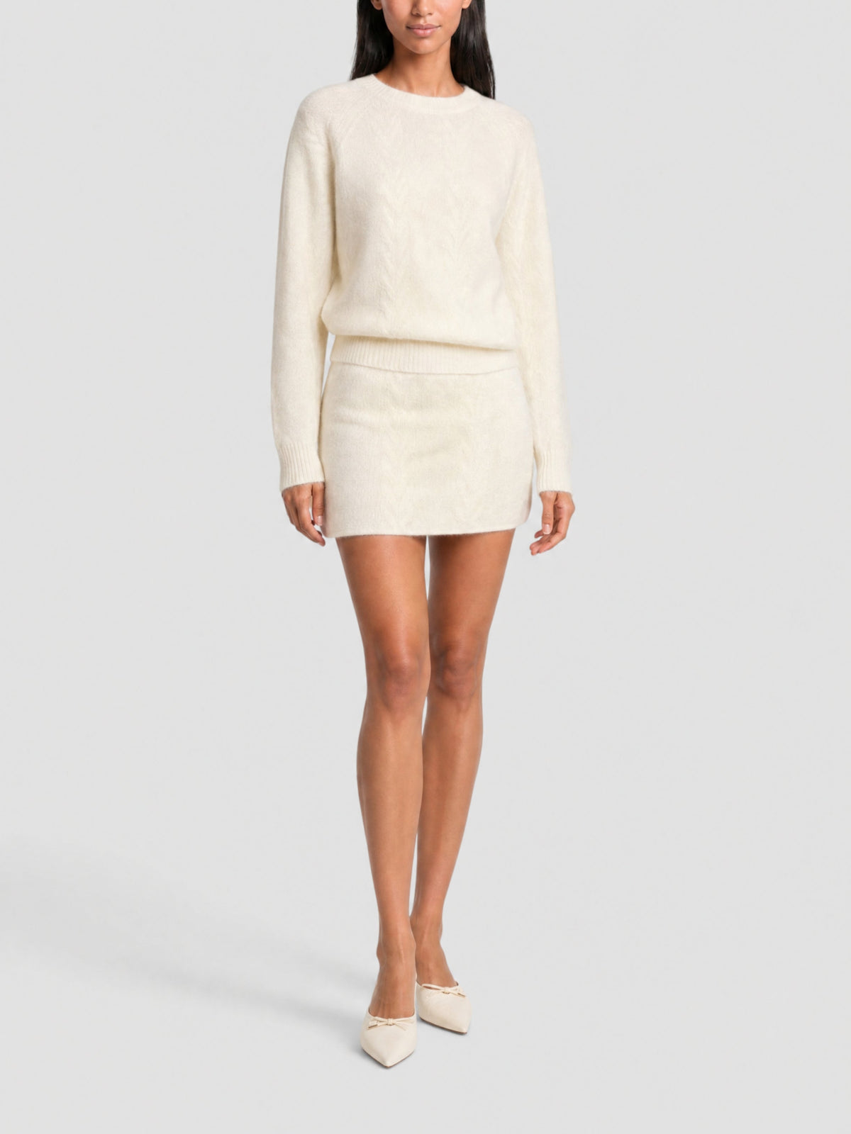 Jupe Nuvola en laine - Off White