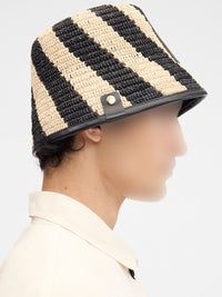 Bob Soli en raphia - Natural & Black