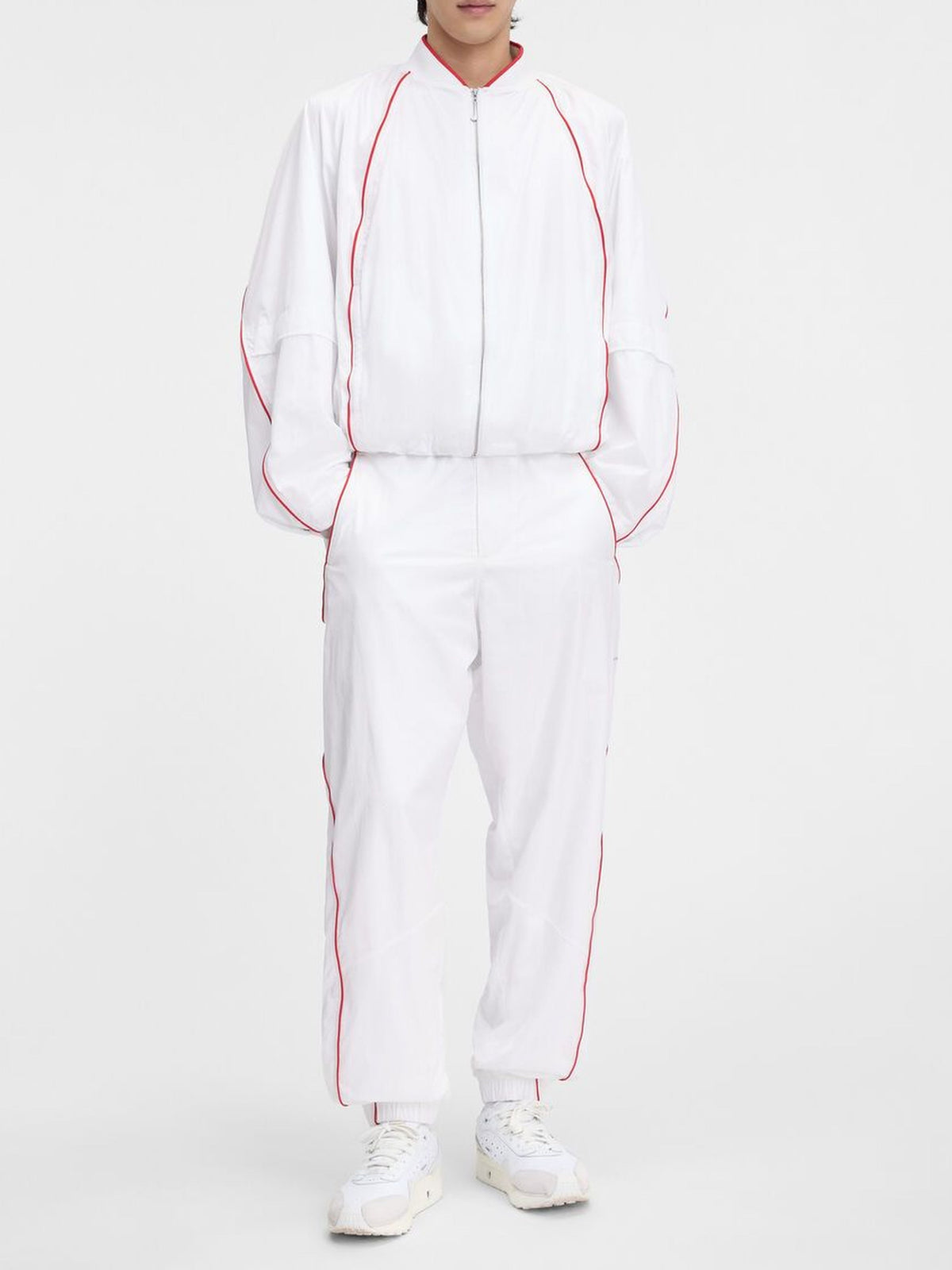 50€ / 12 sold //14 QTY / ST86%   Veste Nike x Jacquemus - White