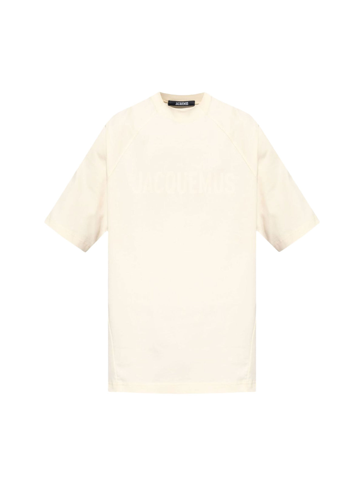 60€ / 41 sold //42 QTY / ST98%   T-shirt Typo avec logo - Light Beige