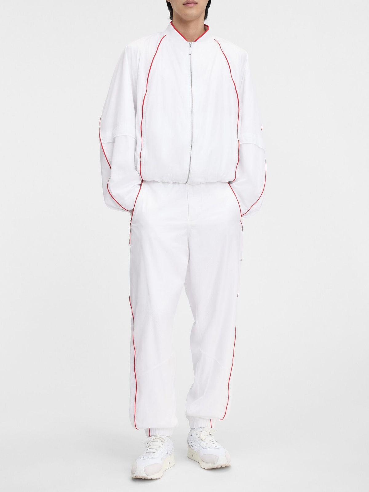 50€ / 7 sold //10 QTY / ST70%   Pantalon de survêtement Nike x Jacquemus - White