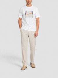 60€ / 135 sold //400 QTY / ST34%   T-shirt Valery Katsuba x Jacquemus - Planes White