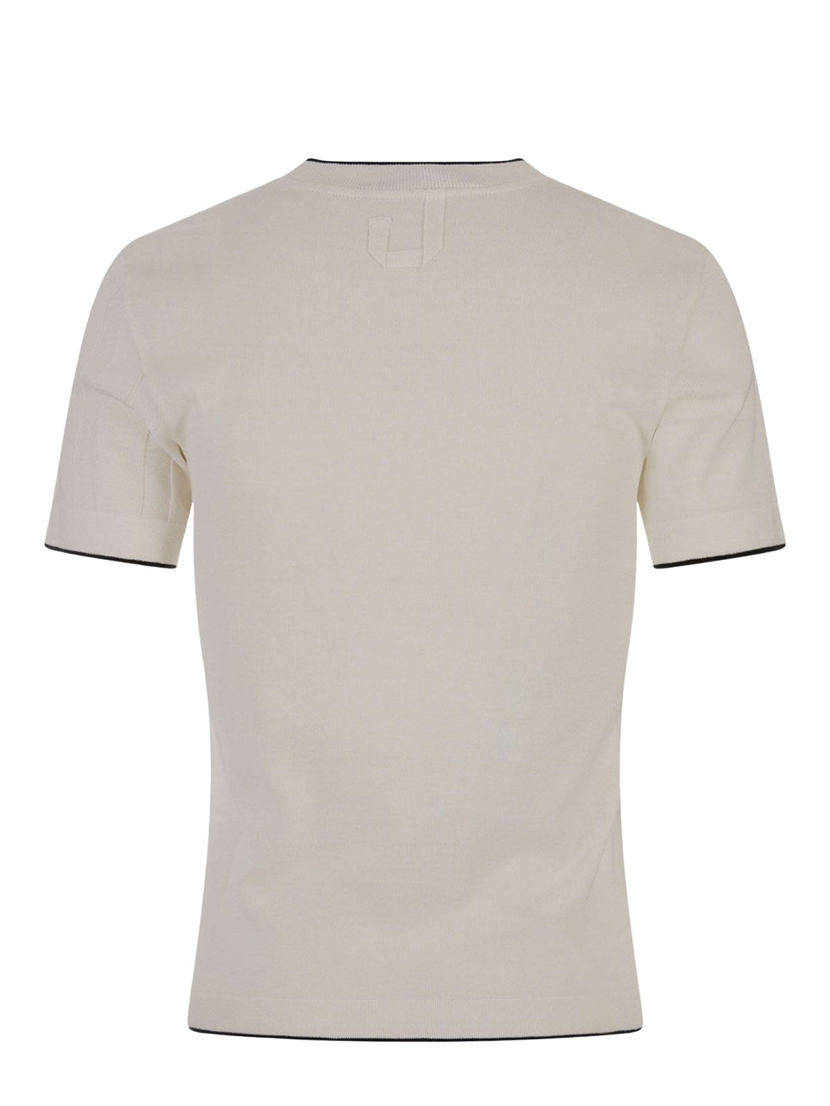 T-shirt Tricot en maille fine - Off White