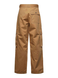 Pantalon cargo à ceinture amovible - Camel