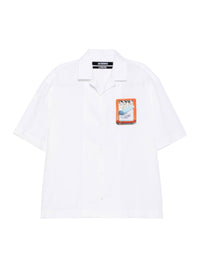 Chemise Jean imprimée - Sardines Orange