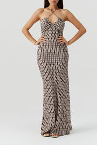Robe longue Jacey imprimé - Chain