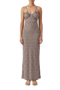 Robe longue Jacey imprimé - Chain